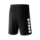 Erima CLASSIC 5-C Shorts schwarz/wei&szlig;