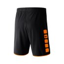 Erima CLASSIC 5-C Shorts schwarz/orange