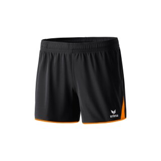 Erima CLASSIC 5-C Shorts Damen schwarz/orange