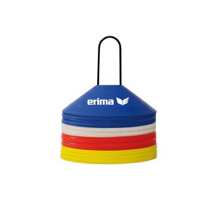 Erima Markierungsh&uuml;tchen Set red/blue/yellow/white