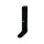 Erima Stutzenstrumpf mit Logo Farbe schwarz Gr&ouml;&szlig;e 4