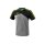 Erima Premium One 2.0 T-Shirt grau melange/schwarz/lime pop