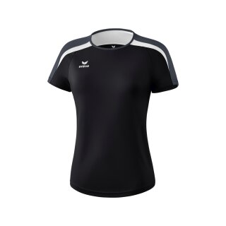 Erima Liga 2.0 T-Shirt Damen schwarz/wei&szlig;/dunkelgrau