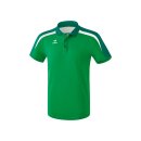 Erima Liga 2.0 Poloshirt smaragd/evergreen/wei&szlig;