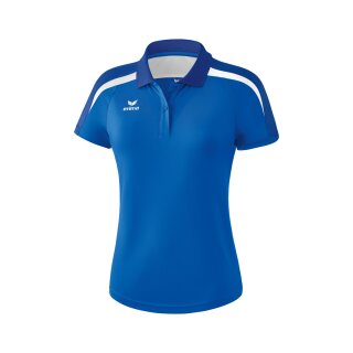 Erima Liga 2.0 Poloshirt Damen new royal/true blue/wei&szlig;