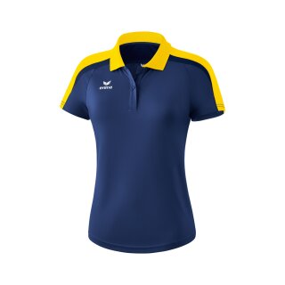 Erima Liga 2.0 Poloshirt Damen new navy/gelb/dark navy