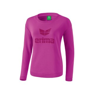 Erima Essential Sweatshirt fuchsia/purple potion