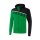 Erima 5-C Trainingsjacke mit Kapuze smaragd/schwarz/wei&szlig;