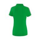 Erima Squad Poloshirt Damen fern green/smaragd/silver grey
