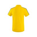 Erima Squad Poloshirt gelb/schwarz/slate grey