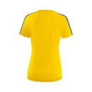 Erima Squad T-Shirt Damen gelb/schwarz/slate grey