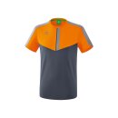 Erima Squad T-Shirt new orange/slate grey/monument grey