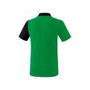 Erima 5-C Poloshirt smaragd/schwarz/wei&szlig;