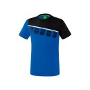 Erima 5-C T-Shirt new royal/schwarz/wei&szlig;