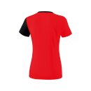 Erima 5-C T-Shirt Damen rot/schwarz/wei&szlig;