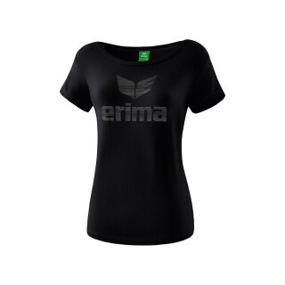 Erima Essential T-Shirt Damen schwarz/grau