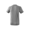 Erima Essential 5-C T-Shirt grau melange/schwarz