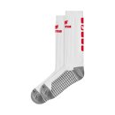 Erima CLASSIC 5-C Socken lang wei&szlig;/rot
