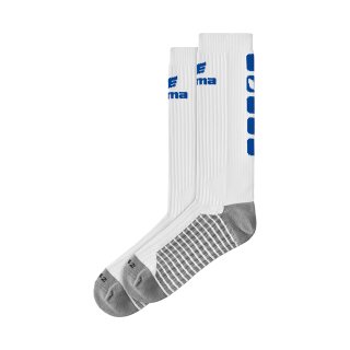 Erima CLASSIC 5-C Socken lang wei&szlig;/new royal