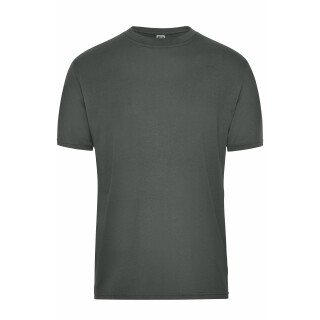 J&amp;N Herren BIO Workwear T-Shirt dark grey L