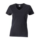 J&amp;N Damen T-Shirt V-Ausschnitt slim