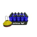 Erima Trinkflaschenset mit 12 Flaschen in Blau + 24er Set...