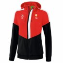 Tracktopjacke mit Kapuze inkl. Stick Vereinslogo/Druck...